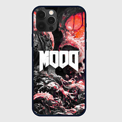 Чехол для iPhone 12 Pro Max Mood in doom style 2, цвет: 3D-черный