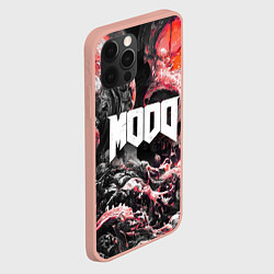 Чехол для iPhone 12 Pro Max Mood in doom style 2, цвет: 3D-светло-розовый — фото 2