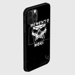 Чехол для iPhone 12 Pro Max SKULL - MOMENTO MORI, цвет: 3D-черный — фото 2