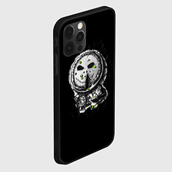 Чехол для iPhone 12 Pro Max Криповый пирог на Хеллоуин, цвет: 3D-черный — фото 2