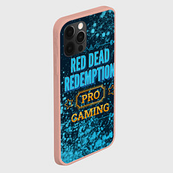 Чехол для iPhone 12 Pro Max Игра Red Dead Redemption: pro gaming, цвет: 3D-светло-розовый — фото 2