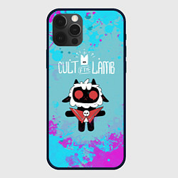 Чехол для iPhone 12 Pro Max Овечка арт - Cult of the lamb, цвет: 3D-черный