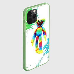 Чехол для iPhone 12 Pro Max Разноцветный Хагги Вагги, цвет: 3D-салатовый — фото 2