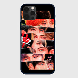 Чехол iPhone 12 Pro Max Stray Kids eyes full