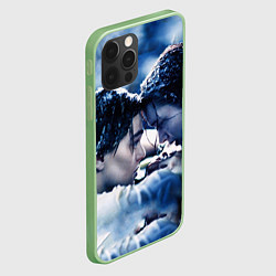 Чехол для iPhone 12 Pro Max Титаник Холод, цвет: 3D-салатовый — фото 2