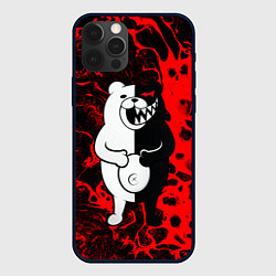 Чехол для iPhone 12 Pro Max Monokuma laughter, цвет: 3D-черный