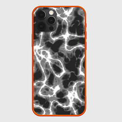 Чехол для iPhone 12 Pro Max Дымные корни, цвет: 3D-красный