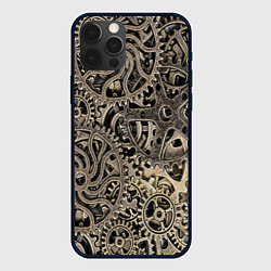 Чехол для iPhone 12 Pro Max Шестереночный механизм, цвет: 3D-черный