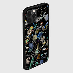 Чехол для iPhone 12 Pro Max Пластиковый мусор - всякая всячина!, цвет: 3D-черный — фото 2