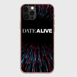 Чехол для iPhone 12 Pro Max Date A Live infinity, цвет: 3D-светло-розовый