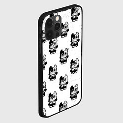 Чехол для iPhone 12 Pro Max Глейпнир узор арт, цвет: 3D-черный — фото 2