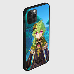 Чехол для iPhone 12 Pro Max Коллеи Геншин, цвет: 3D-черный — фото 2