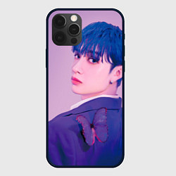 Чехол для iPhone 12 Pro Max Stray Kids 2nd World Tour Maniac Bang Chan, цвет: 3D-черный