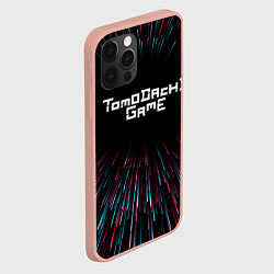 Чехол для iPhone 12 Pro Max Tomodachi Game infinity, цвет: 3D-светло-розовый — фото 2