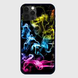 Чехол для iPhone 12 Pro Max Эйфория в дыму, цвет: 3D-черный
