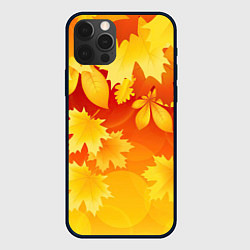 Чехол для iPhone 12 Pro Max Символ осени, цвет: 3D-черный