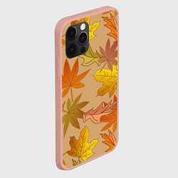 Чехол для iPhone 12 Pro Max Осенняя атмосфера, цвет: 3D-светло-розовый — фото 2