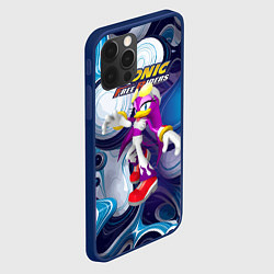 Чехол для iPhone 12 Pro Max Sonic - ласточка Вейв - Free riders - pattern, цвет: 3D-тёмно-синий — фото 2