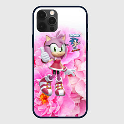 Чехол для iPhone 12 Pro Max Sonic - Amy Rose - Video game, цвет: 3D-черный