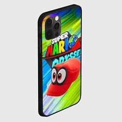 Чехол для iPhone 12 Pro Max Super Mario Odyssey - Nintendo - Бейсболка, цвет: 3D-черный — фото 2