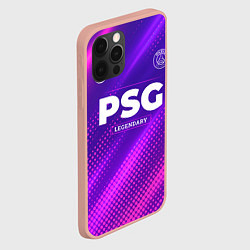 Чехол для iPhone 12 Pro Max PSG legendary sport grunge, цвет: 3D-светло-розовый — фото 2