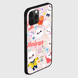 Чехол для iPhone 12 Pro Max Skzoo Jinniret pattern cartoon avatar, цвет: 3D-черный — фото 2