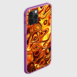 Чехол для iPhone 12 Pro Max Авангардный красочный паттерн, цвет: 3D-сиреневый — фото 2