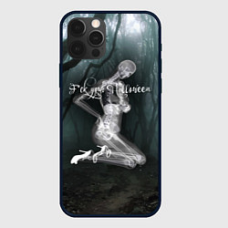 Чехол для iPhone 12 Pro Max F*ck your halloween!, цвет: 3D-черный