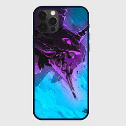 Чехол для iPhone 12 Pro Max Neon Genesis Evangelion - Eva 01, цвет: 3D-черный