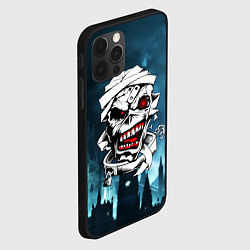 Чехол для iPhone 12 Pro Max Mummy - crazy face, цвет: 3D-черный — фото 2