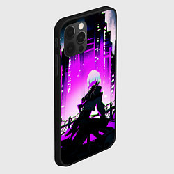 Чехол для iPhone 12 Pro Max Люси из аниме Cyberpunk Edgerunners, цвет: 3D-черный — фото 2