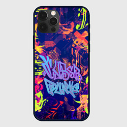 Чехол для iPhone 12 Pro Max Electronic cyberpunk case, цвет: 3D-черный