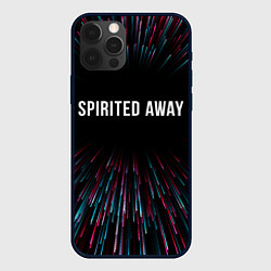 Чехол для iPhone 12 Pro Max Spirited Away infinity, цвет: 3D-черный