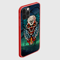 Чехол для iPhone 12 Pro Max Клоун - убийца, цвет: 3D-красный — фото 2