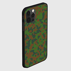 Чехол для iPhone 12 Pro Max Камуфляж WW2 Soviet, цвет: 3D-черный — фото 2