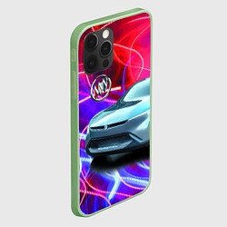 Чехол для iPhone 12 Pro Max Buick Electra - Concept, цвет: 3D-салатовый — фото 2