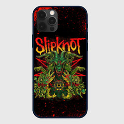 Чехол для iPhone 12 Pro Max Slipknot satan, цвет: 3D-черный