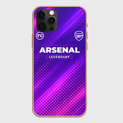 Чехол iPhone 12 Pro Max Arsenal legendary sport grunge