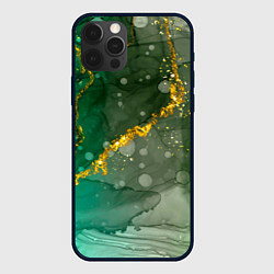 Чехол для iPhone 12 Pro Max Изумрудная фантазия, цвет: 3D-черный