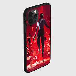 Чехол для iPhone 12 Pro Max Левитирующая Джесси Фейден, цвет: 3D-черный — фото 2