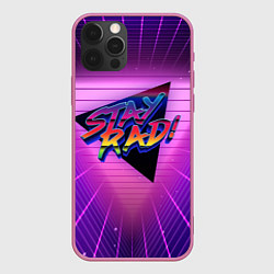 Чехол iPhone 12 Pro Max Retro wave triangle