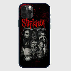 Чехол для iPhone 12 Pro Max Slipknot dark, цвет: 3D-черный