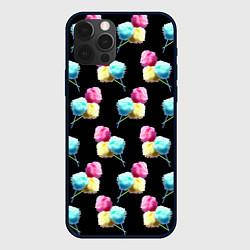 Чехол для iPhone 12 Pro Max Сладкая вата, цвет: 3D-черный