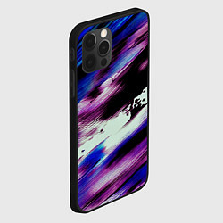Чехол для iPhone 12 Pro Max Color storm, цвет: 3D-черный — фото 2