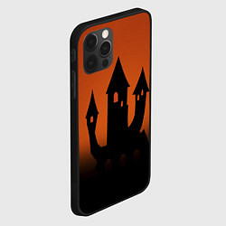 Чехол для iPhone 12 Pro Max Halloween - замок ведьм, цвет: 3D-черный — фото 2