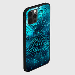 Чехол для iPhone 12 Pro Max Halloween паутина, цвет: 3D-черный — фото 2