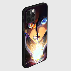Чехол для iPhone 12 Pro Max Blue Lock anime, цвет: 3D-черный — фото 2