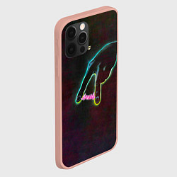 Чехол для iPhone 12 Pro Max Энергия - Алиса, цвет: 3D-светло-розовый — фото 2