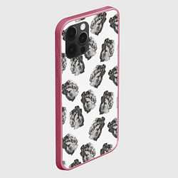 Чехол для iPhone 12 Pro Max Аполлон - паттерн, цвет: 3D-малиновый — фото 2