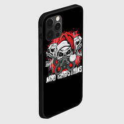 Чехол для iPhone 12 Pro Max Кислотное Рождество, цвет: 3D-черный — фото 2